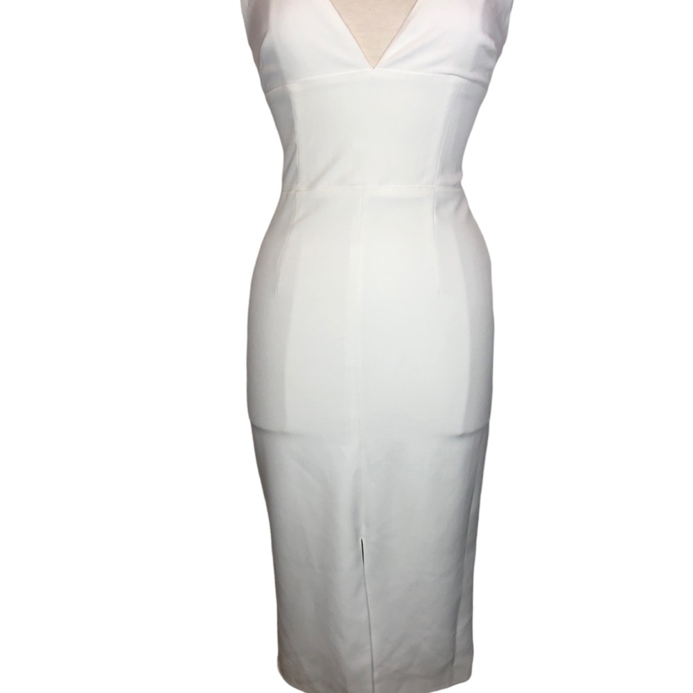 Bianca and Bridgett White Bodycon Dress - Picture 5 of 11